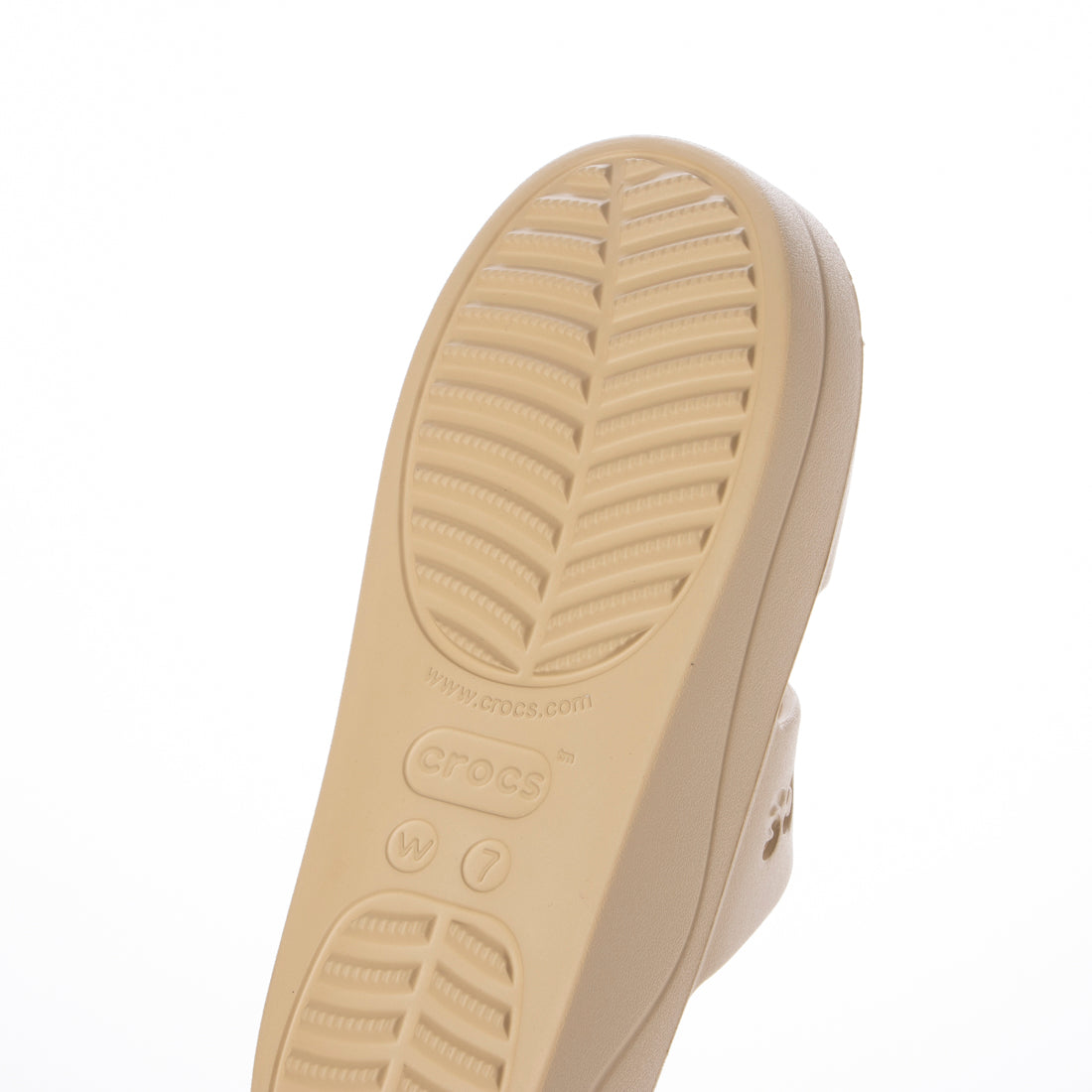 クロックス crocs レディース サンダル 厚底 バヤ プラットフォーム サンダル 208188 （ベージュ） ベージュ