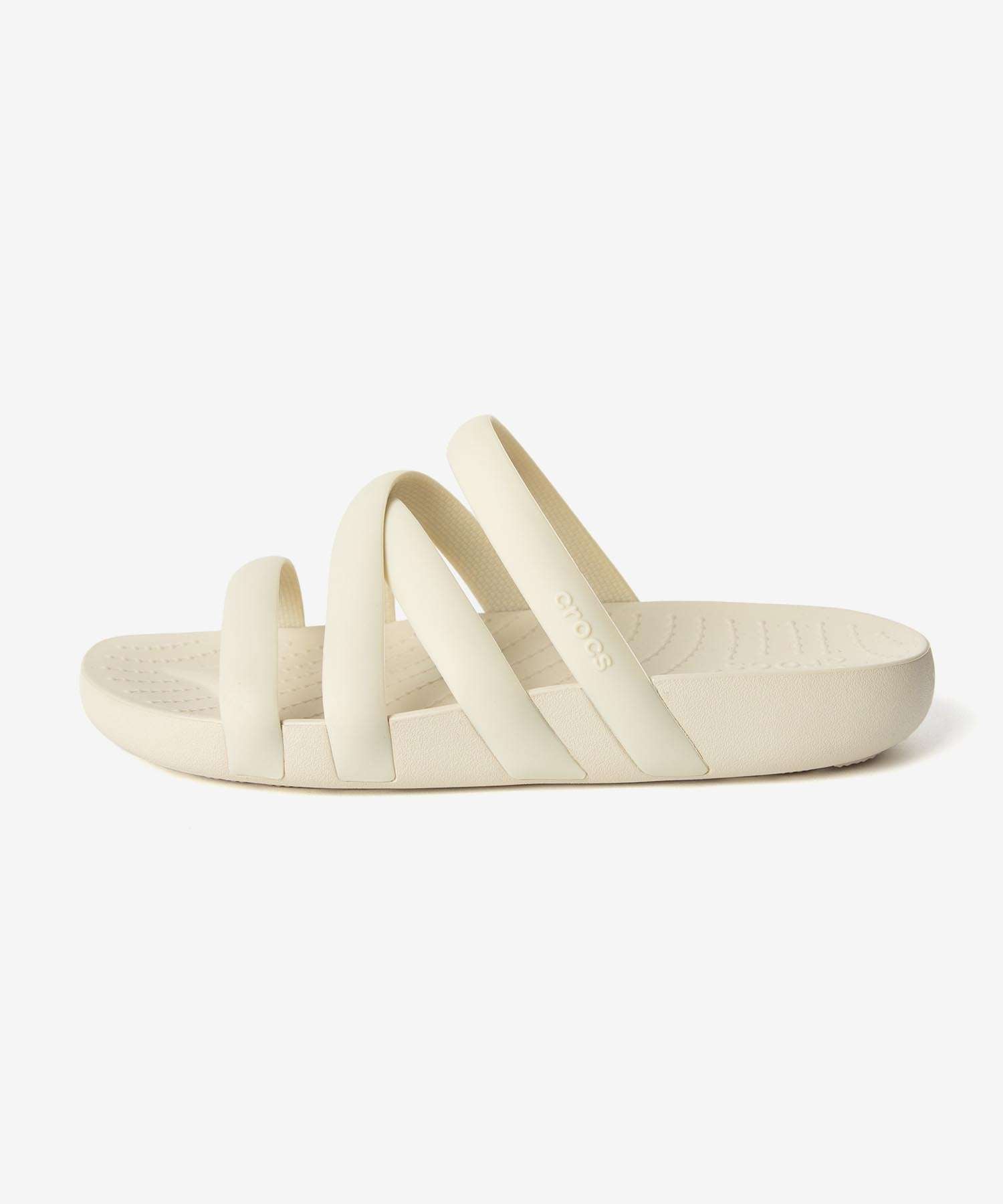 クロックス crocs クロックス crocs Crocs Splash Strappy W クロックス スプラッシュ ストラッピー 208217 コンフォートサンダル レディース サンダル シューズ （ホワイト） ホワイト
