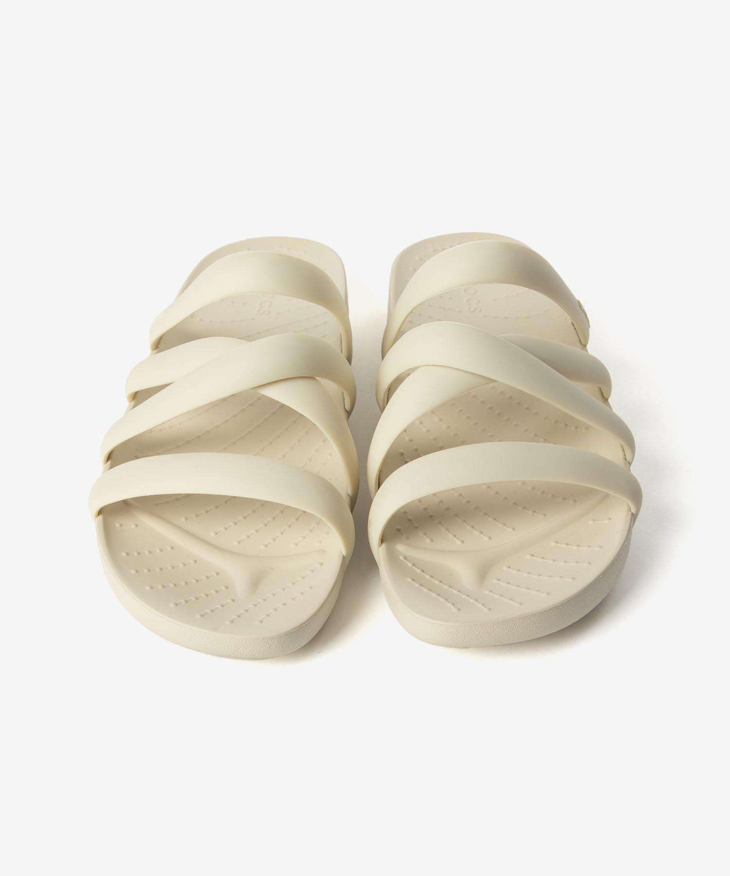 クロックス crocs クロックス crocs Crocs Splash Strappy W クロックス スプラッシュ ストラッピー 208217 コンフォートサンダル レディース サンダル シューズ （ホワイト） ホワイト