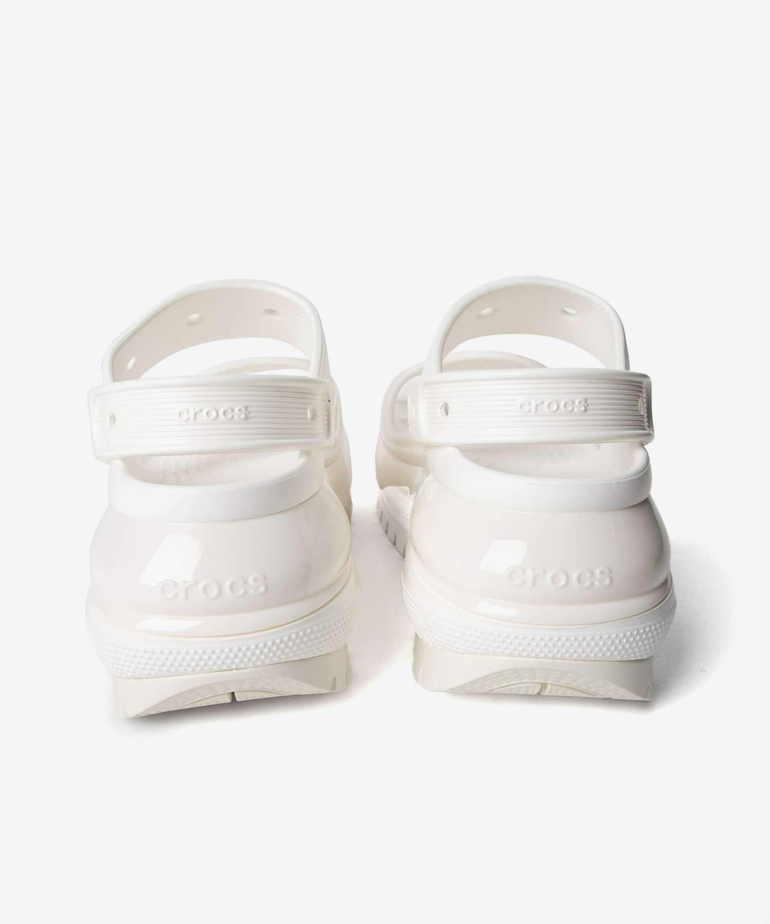 クロックス crocs クロックス crocs Classic Mega Crush Sandal W メガクラッシュサンダル Sandals サンダル 207989 （ホワイト） ホワイト