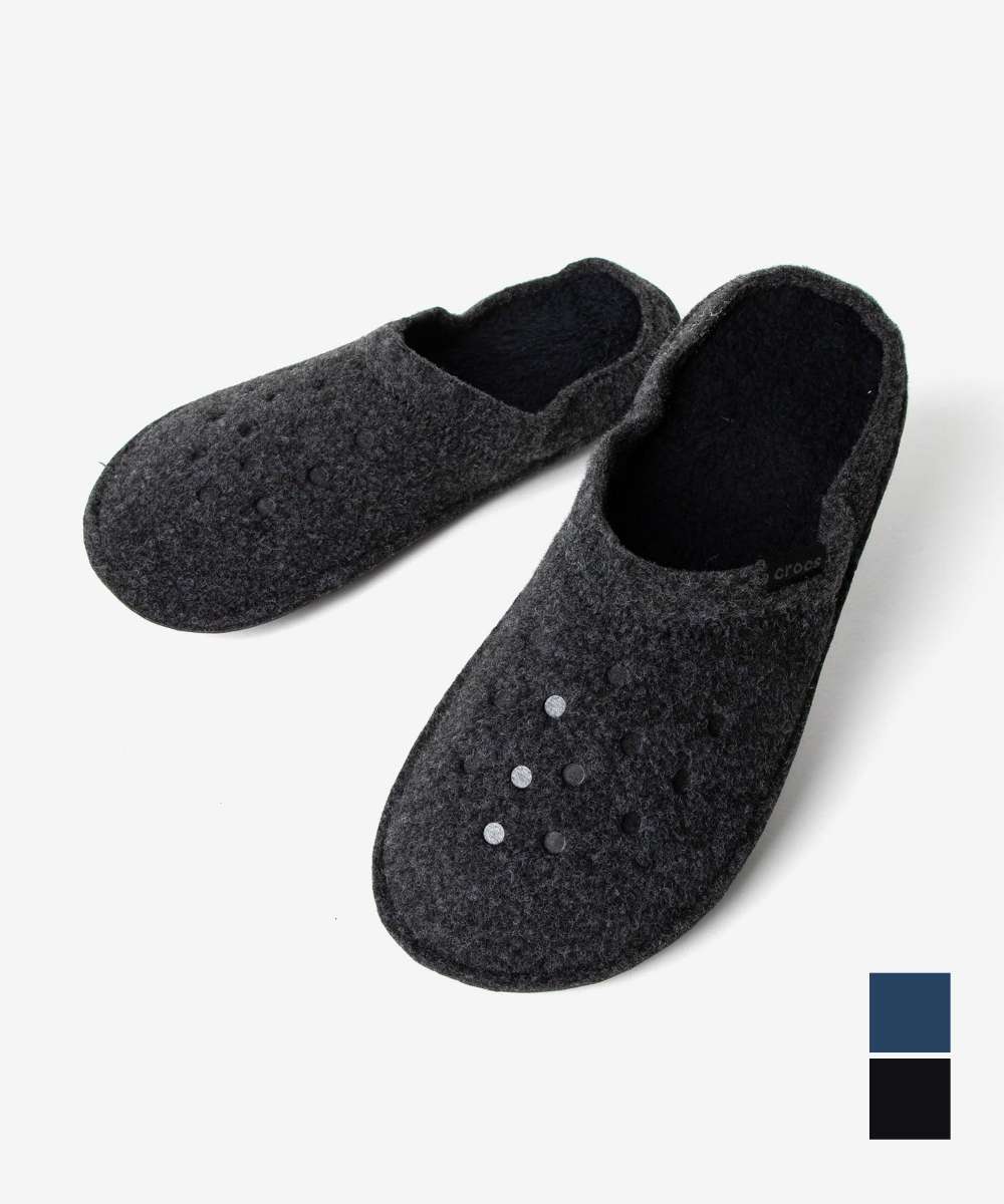 クロックス crocs クロックス crocs Classic Slipper クラシック スリッパ 203600 ユニセックス ルームシューズ （ブラック） ブラック