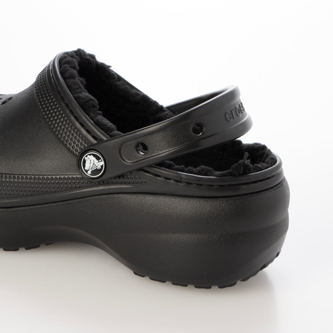 クロックス crocs CLASSIC PLATFORM LINED CLOG（クロックス プラットフォーム ラインド クロッグ）207938 （ブラック） ブラック