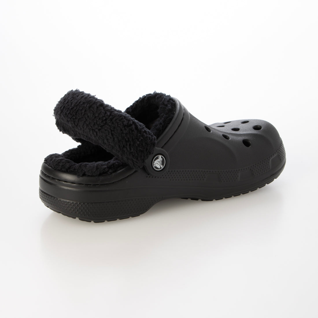 クロックス crocs レディース サンダル バヤ ラインド ファズ ストラップ クロッグ 206633 （ブラック） ブラック