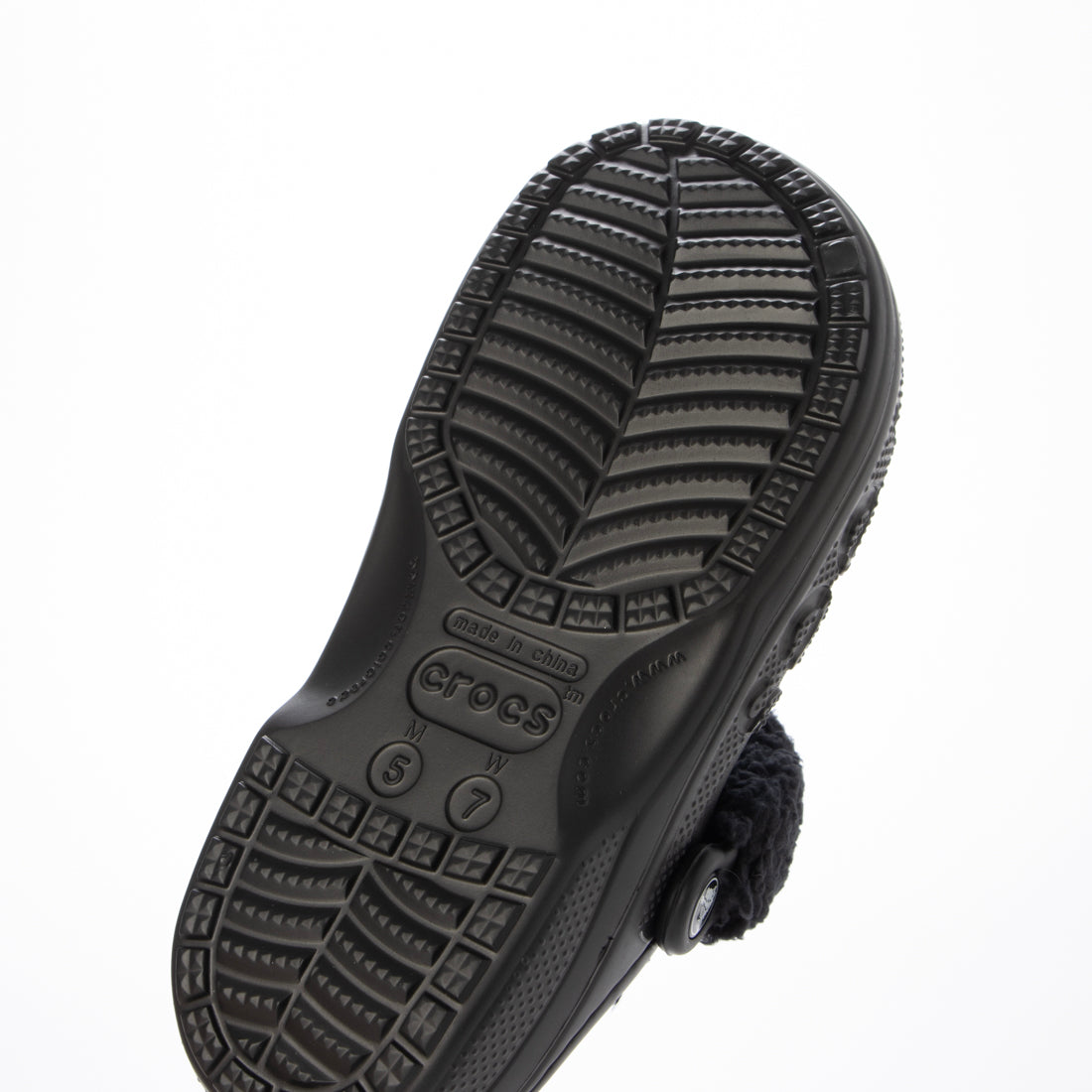 クロックス crocs レディース サンダル バヤ ラインド ファズ ストラップ クロッグ 206633 （ブラック） ブラック