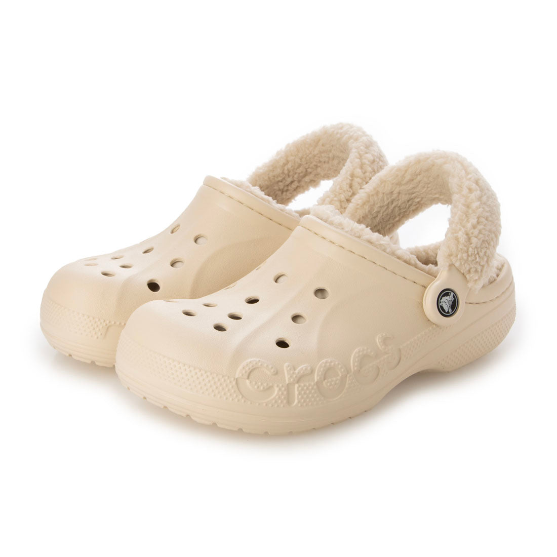 クロックス crocs レディース サンダル バヤ ラインド ファズ ストラップ クロッグ 206633 （ホワイト） ホワイト