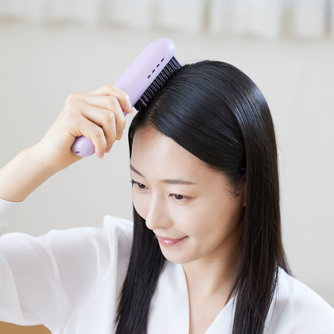 クリアージュ CREAGE クリアージュ ヘアアイロンブラシ【返品不可商品】 （パープル） パープル