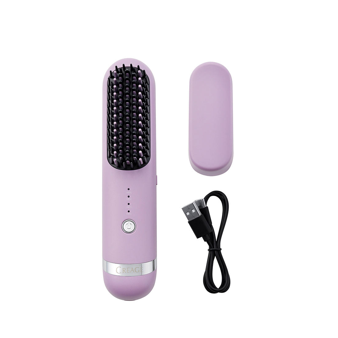 クリアージュ CREAGE クリアージュ ヘアアイロンブラシ【返品不可商品】 （パープル） パープル