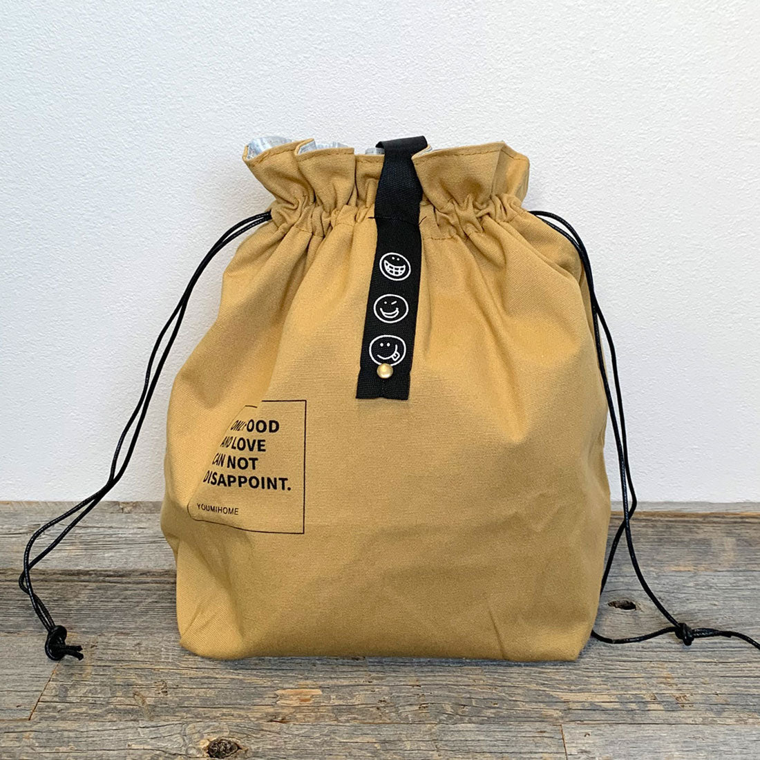 シーアールビー CRB 保冷巾着バッグ,ベージュ