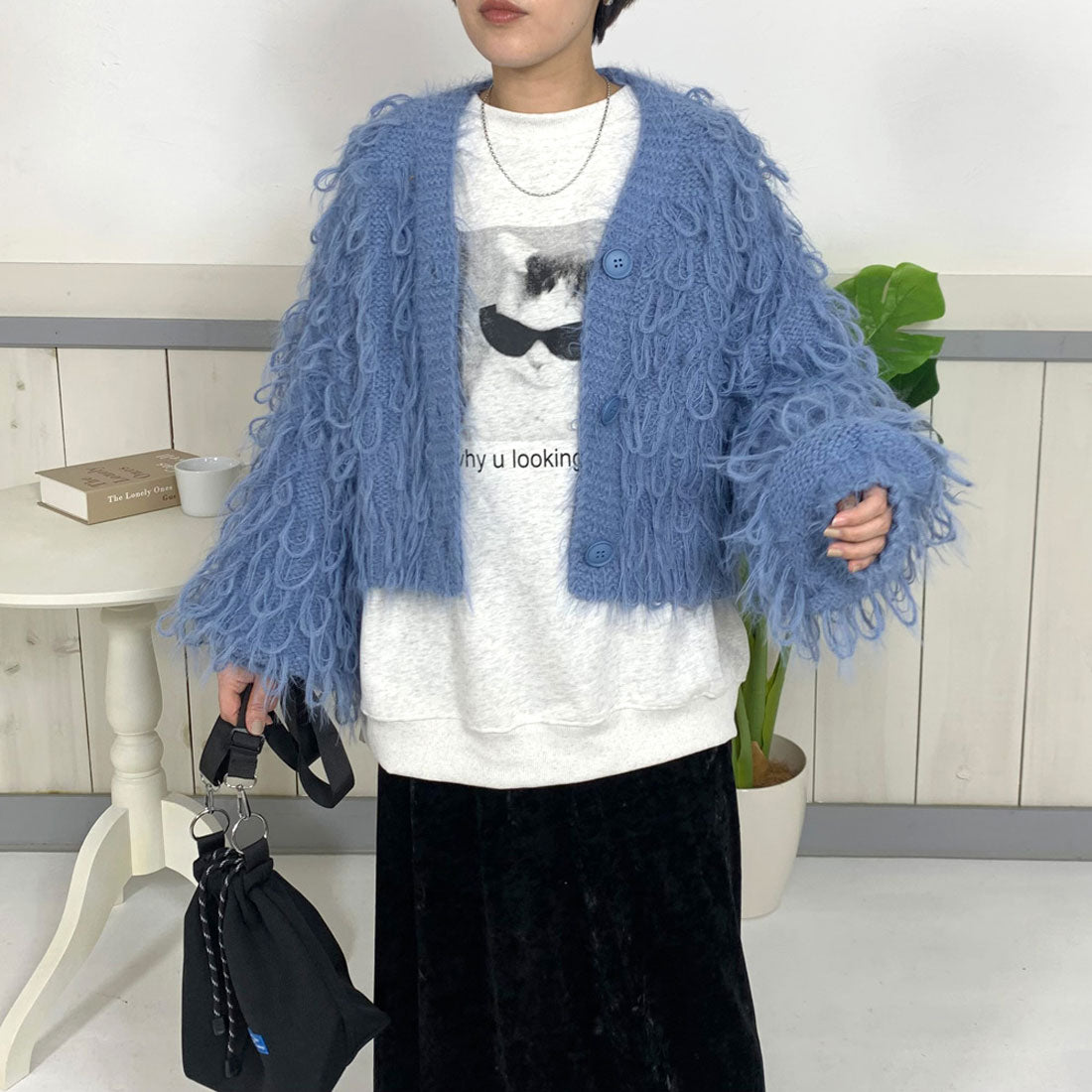 シーアールビー CRB ネコサングラスプルオーバー