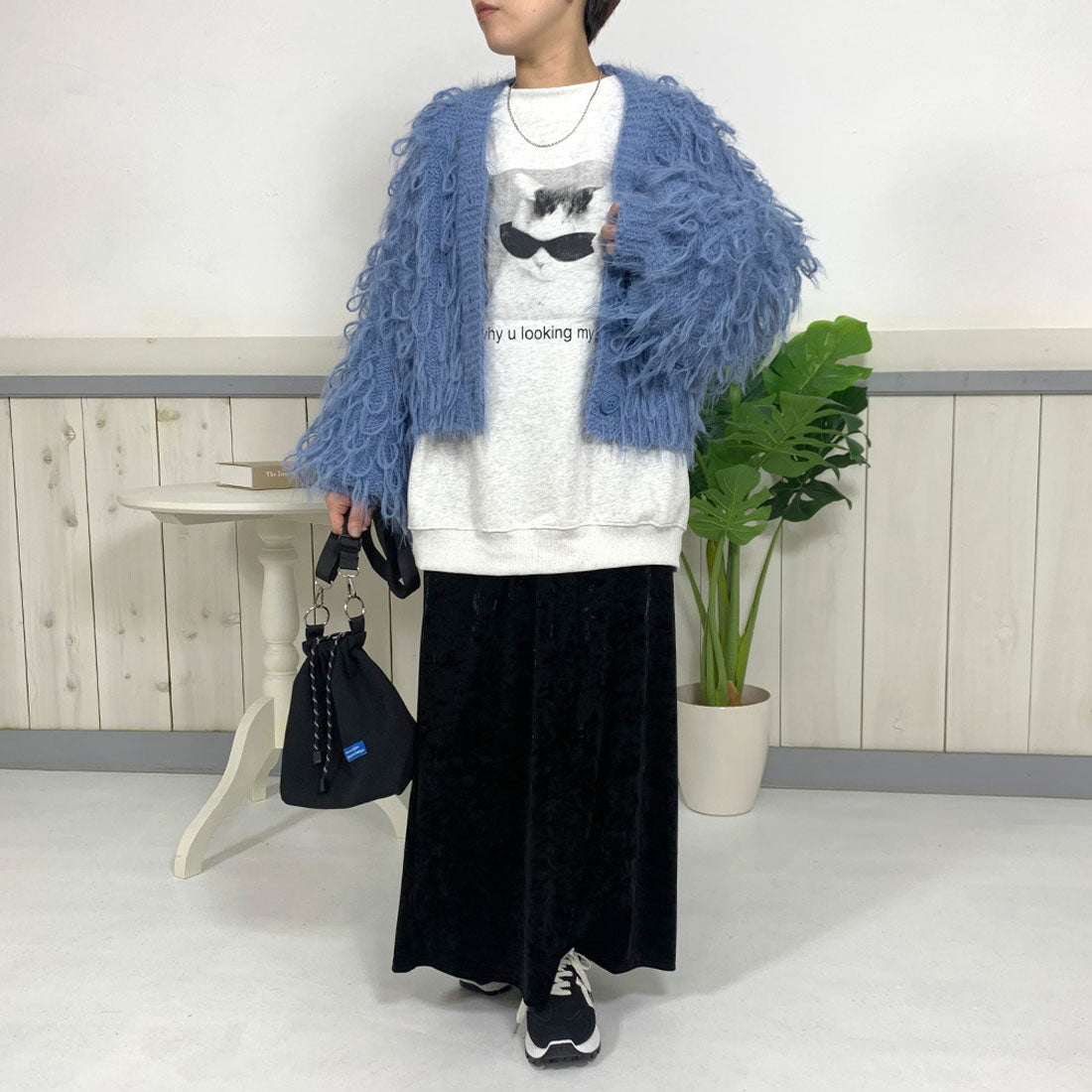 シーアールビー CRB ネコサングラスプルオーバー