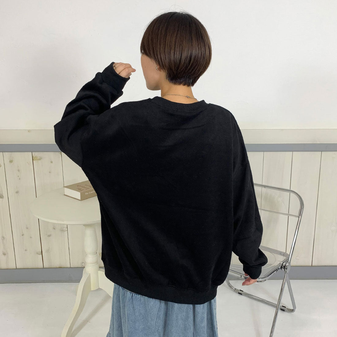 シーアールビー CRB ネコサングラスプルオーバー
