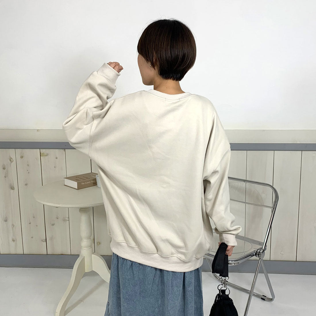 シーアールビー CRB ネコサングラスプルオーバー