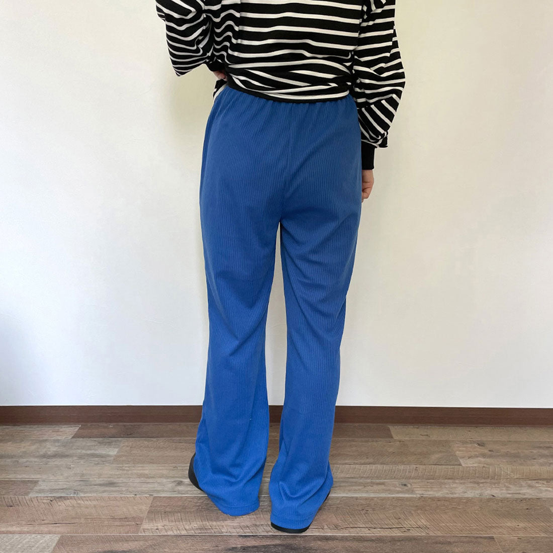 シーアールビー CRB カットリブフレアパンツ （グリーン） グリーン