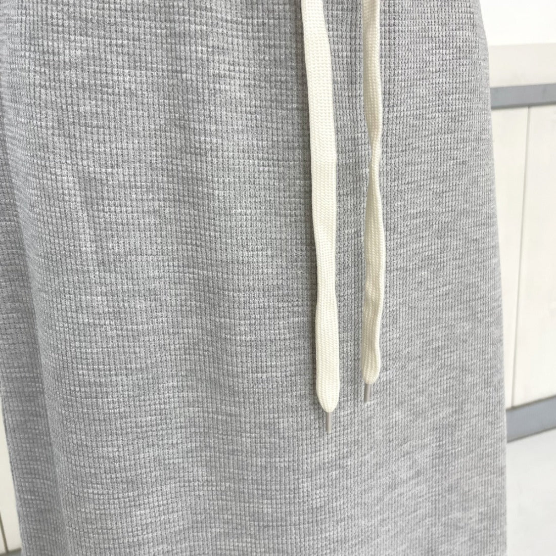 シーアールビー CRB ワッフルIラインスカート （レッド） レッド