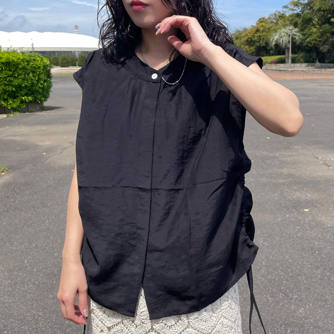 シーアールビー CRB ノースリドロストシャツ （イエロー） イエロー