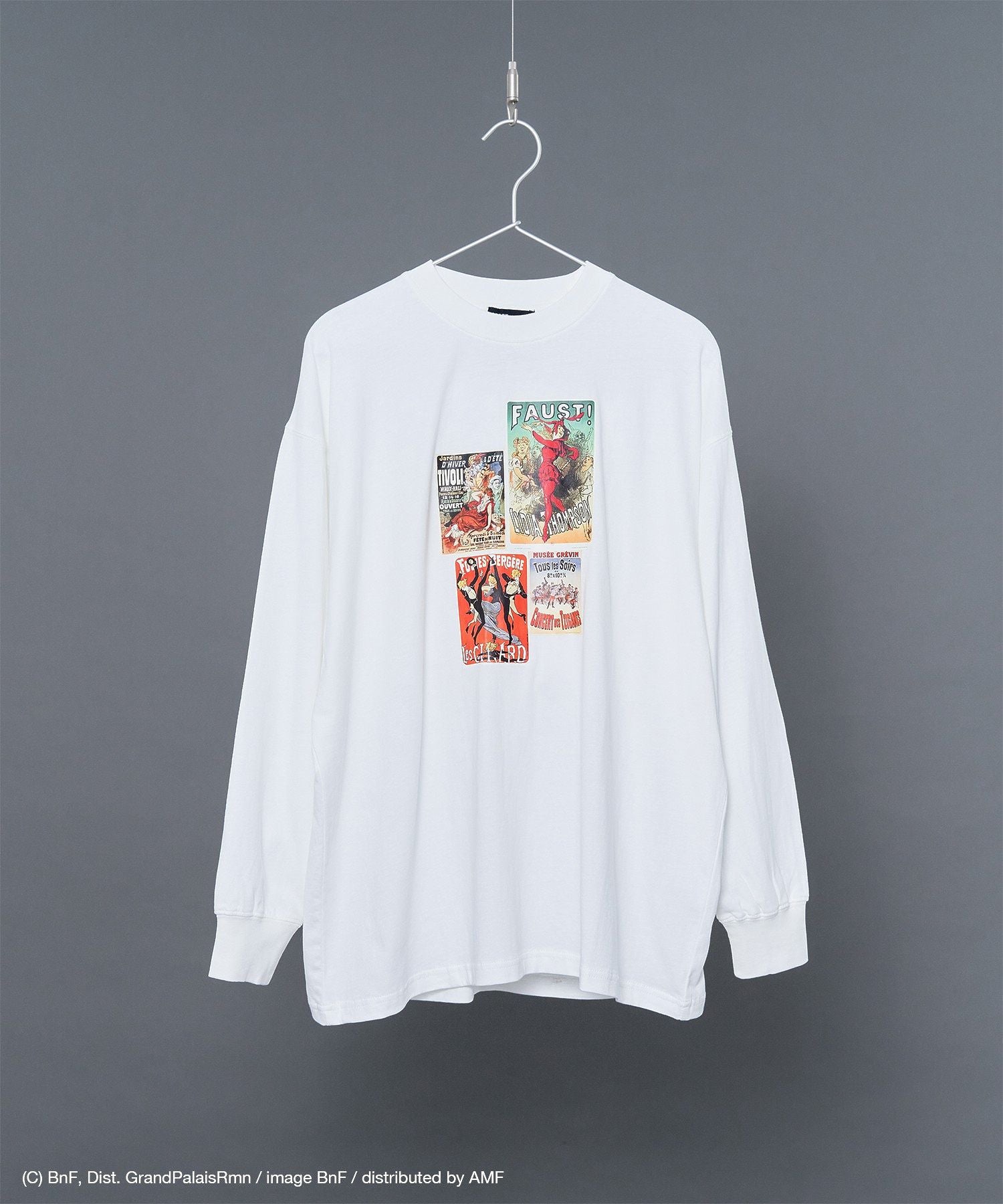 クラフトスタンダードブティック CRAFT STANDARD BOUTIQUE アートコラボ【ジュール・シェレ】ロンTEE （オフホワイト） オフホワイト