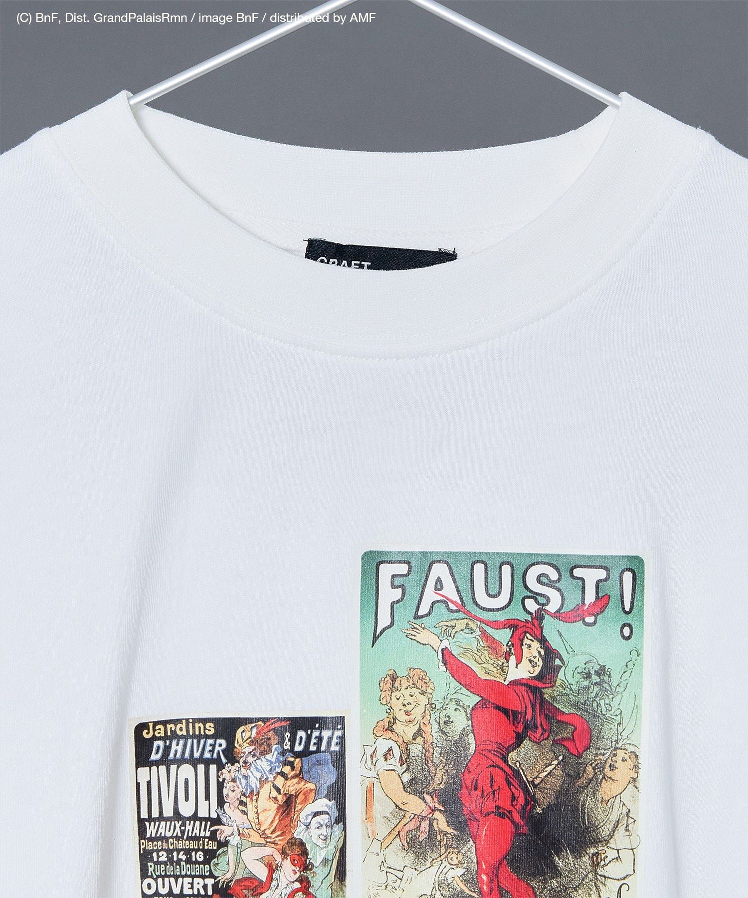 クラフトスタンダードブティック CRAFT STANDARD BOUTIQUE アートコラボ【ジュール・シェレ】ロンTEE （オフホワイト） オフホワイト