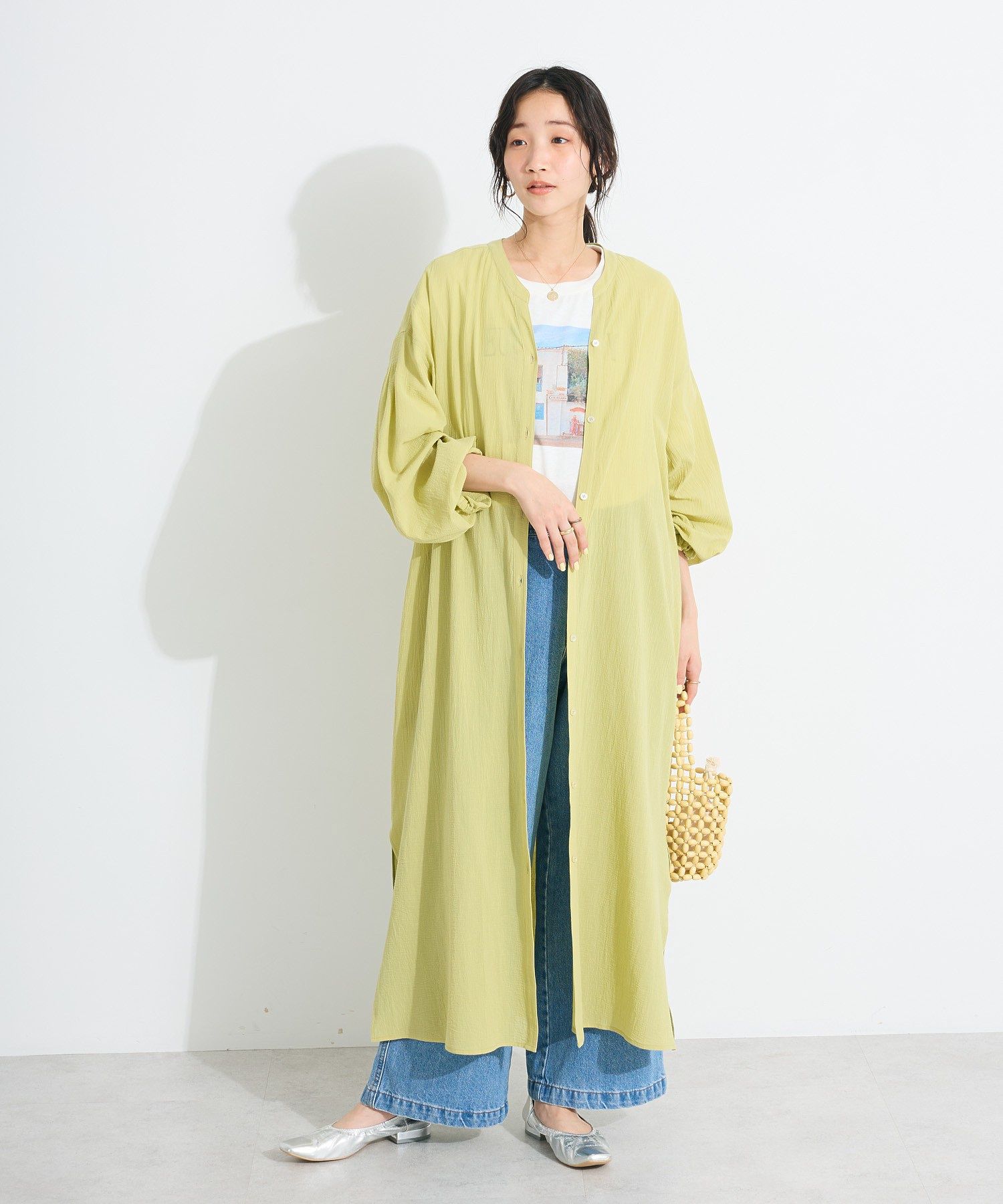 クラフトスタンダードブティック CRAFT STANDARD BOUTIQUE 2wayサロペットデニムパンツ （ライトインディゴ） ライトインディゴ