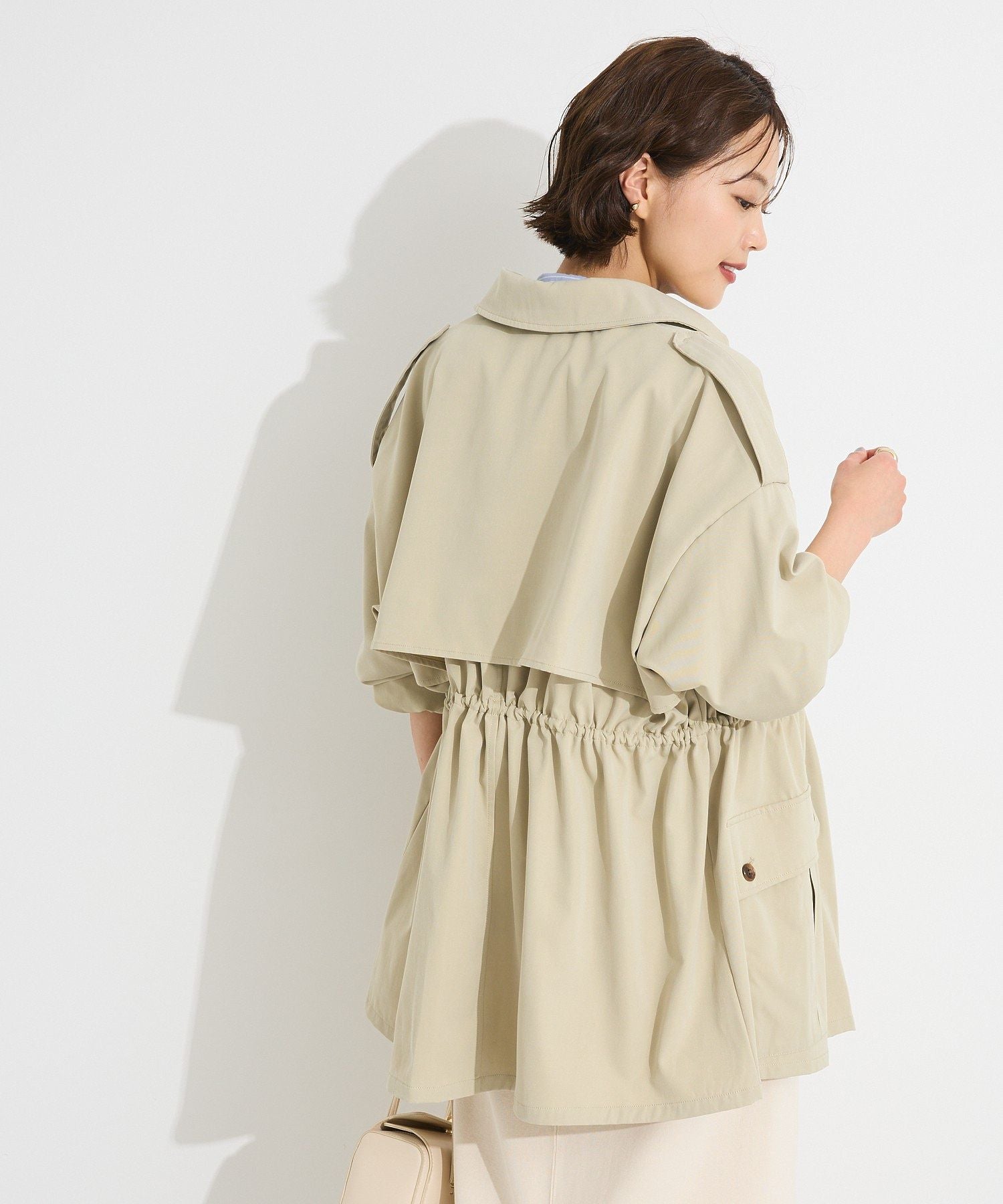 クラフトスタンダードブティック CRAFT STANDARD BOUTIQUE ユーティリティーステンカラーコート （ベージュ） ベージュ
