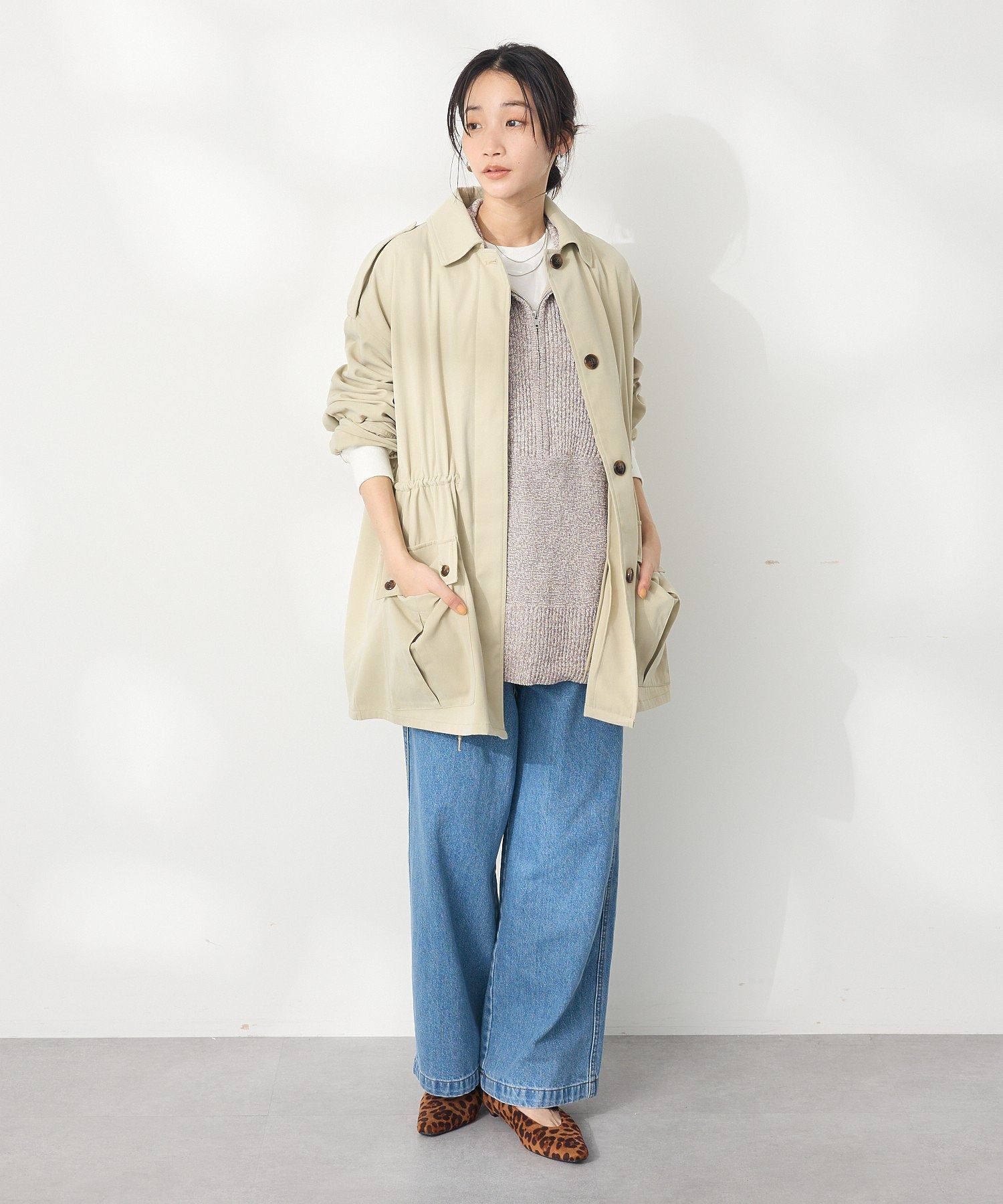 クラフトスタンダードブティック CRAFT STANDARD BOUTIQUE ユーティリティーステンカラーコート （ベージュ） ベージュ