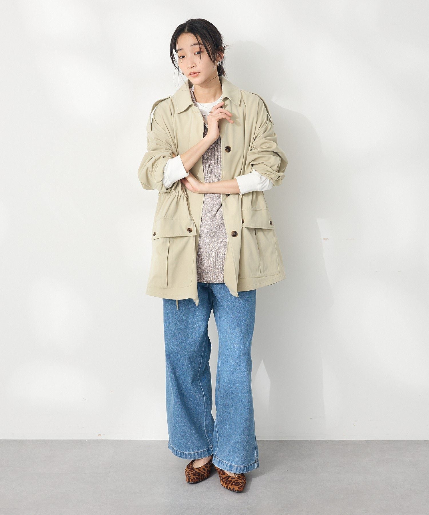 クラフトスタンダードブティック CRAFT STANDARD BOUTIQUE ユーティリティーステンカラーコート （ベージュ） ベージュ