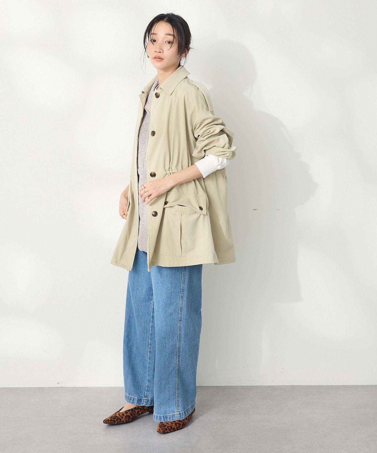 クラフトスタンダードブティック CRAFT STANDARD BOUTIQUE ユーティリティーステンカラーコート （ベージュ） ベージュ