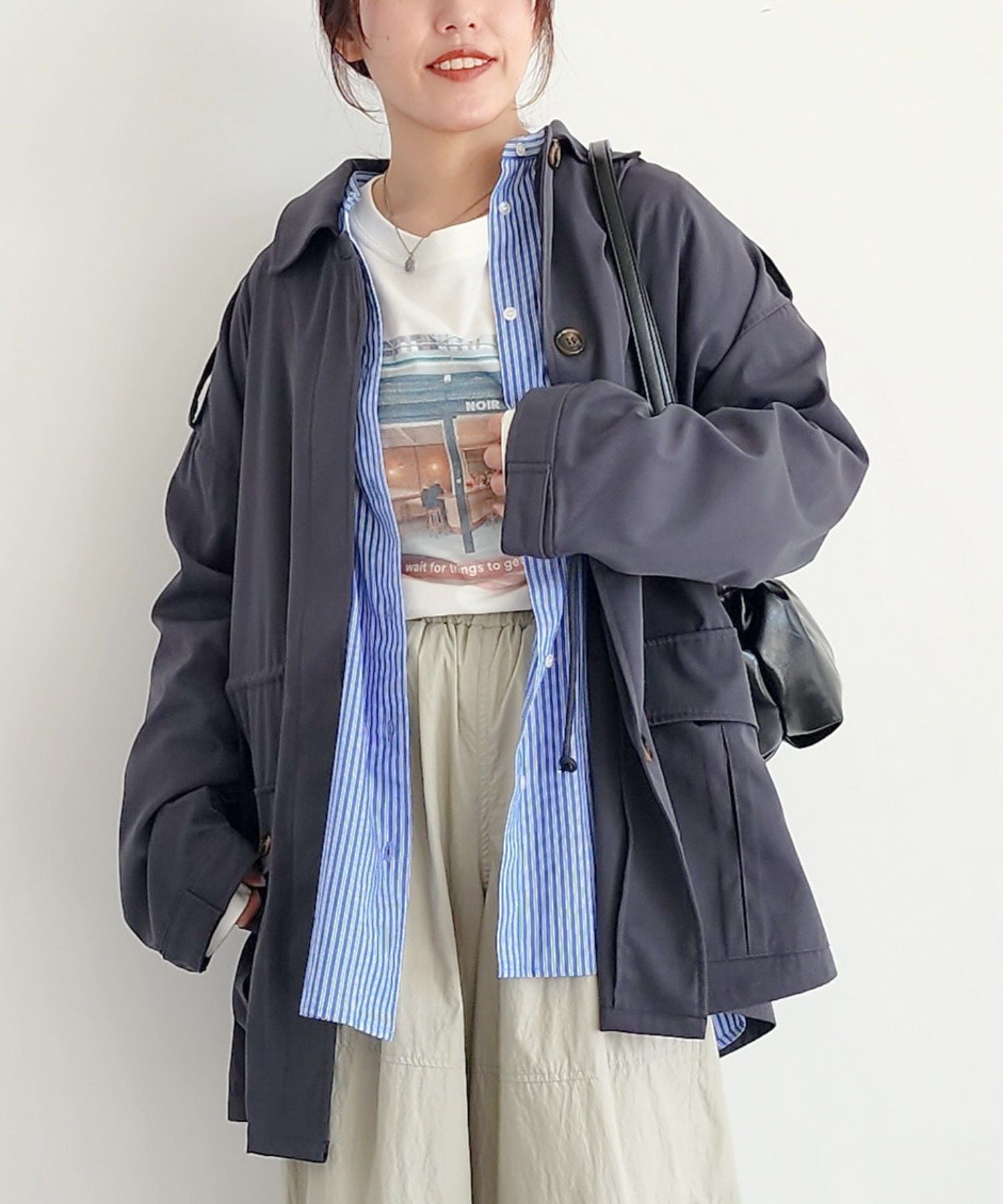 クラフトスタンダードブティック CRAFT STANDARD BOUTIQUE ユーティリティーステンカラーコート （ベージュ） ベージュ