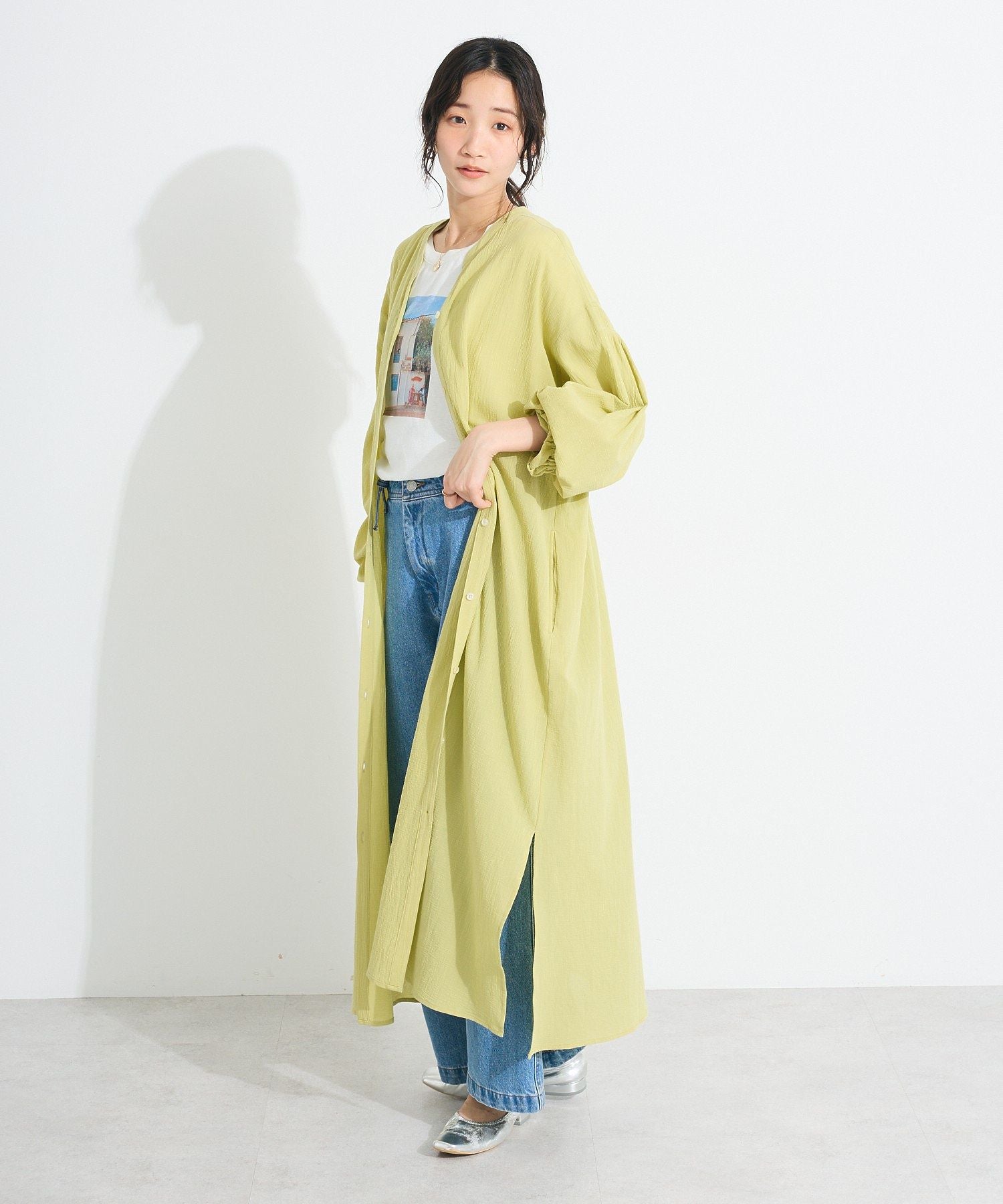 クラフトスタンダードブティック CRAFT STANDARD BOUTIQUE ジョーゼットワンピース （レッド） レッド