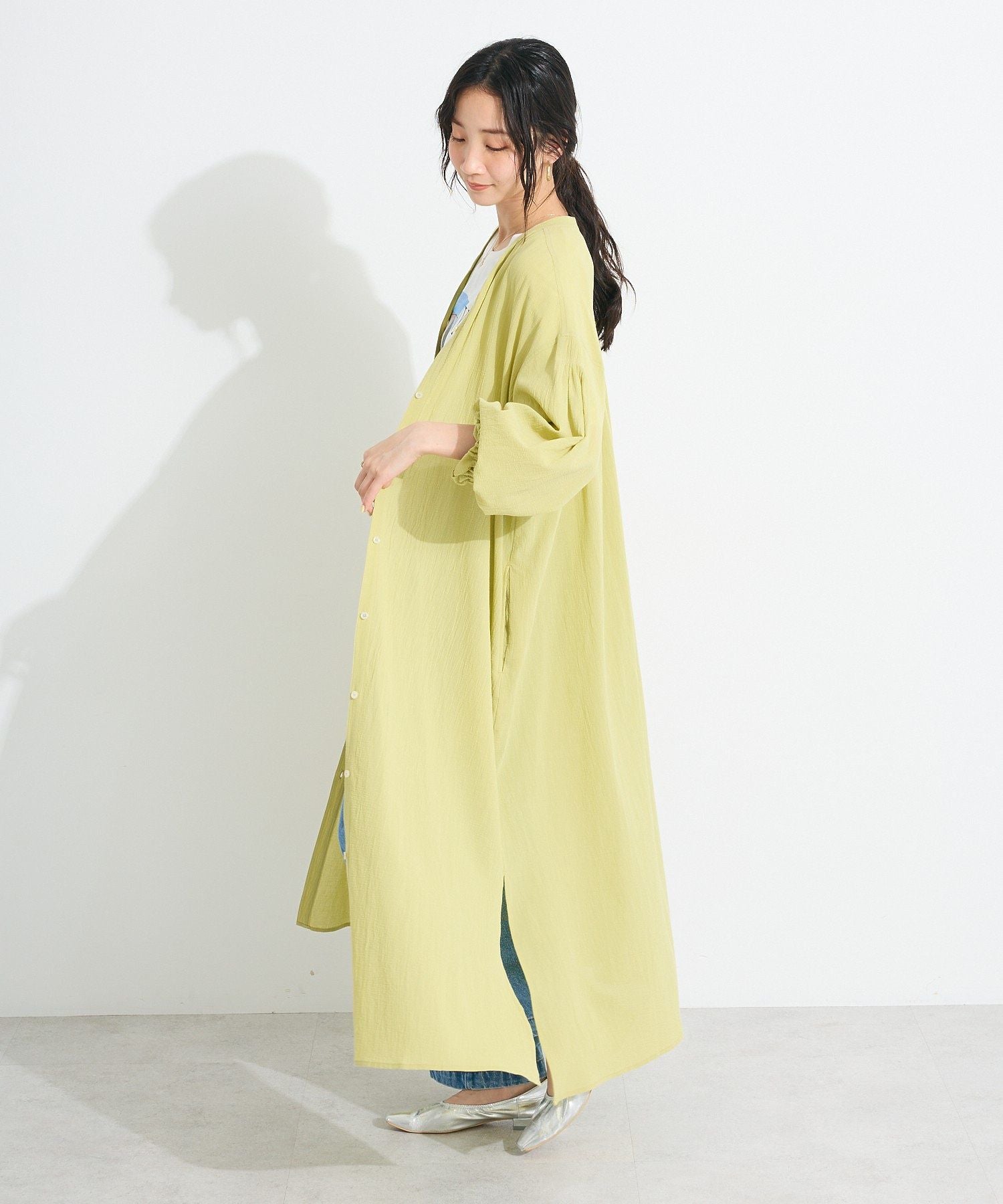 クラフトスタンダードブティック CRAFT STANDARD BOUTIQUE ジョーゼットワンピース （レッド） レッド