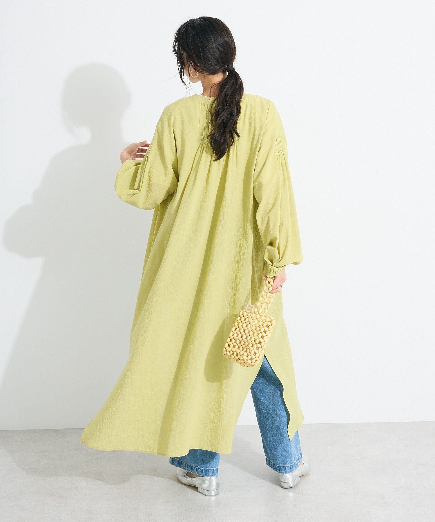 クラフトスタンダードブティック CRAFT STANDARD BOUTIQUE ジョーゼットワンピース （レッド） レッド