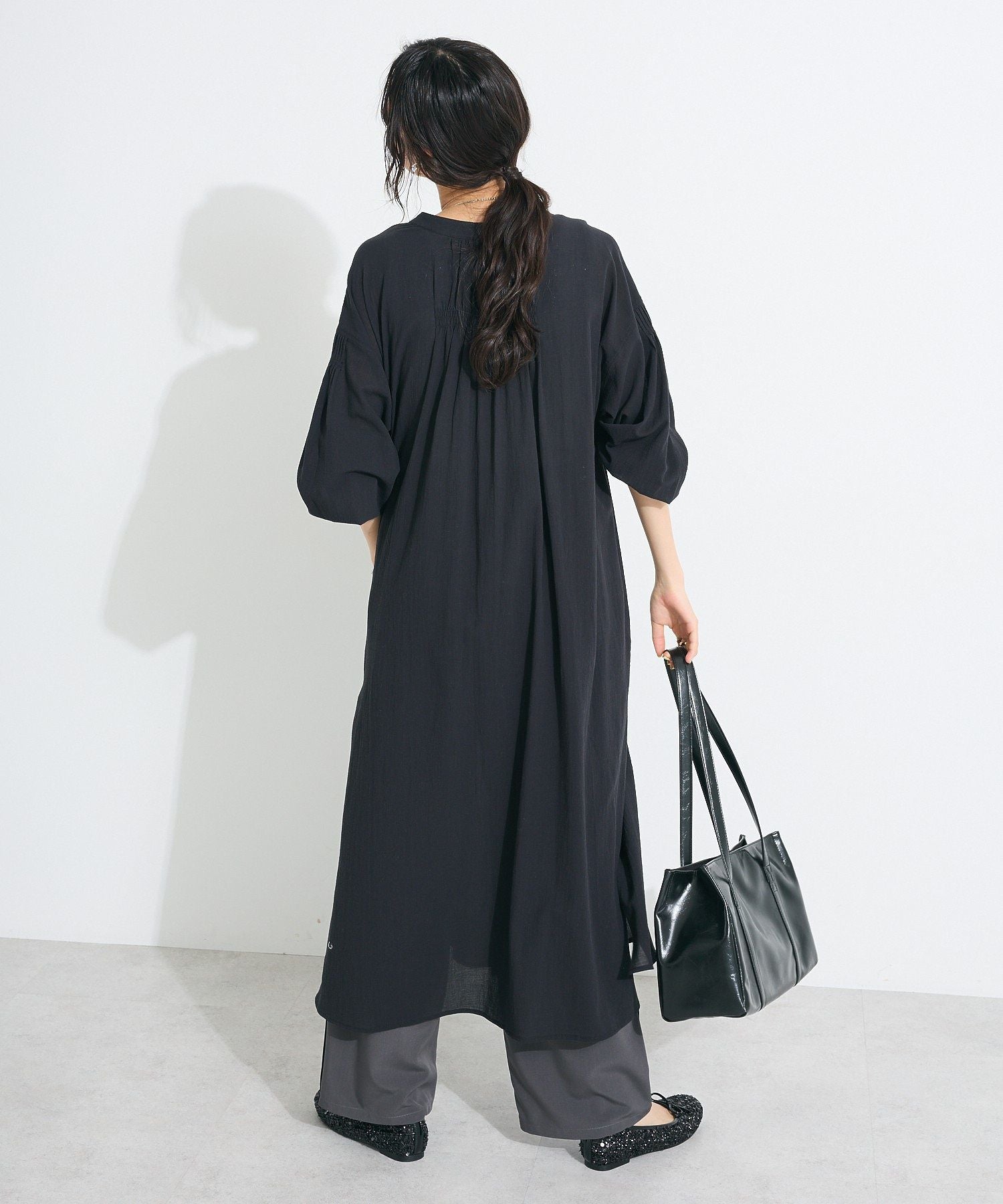 クラフトスタンダードブティック CRAFT STANDARD BOUTIQUE ジョーゼットワンピース （レッド） レッド