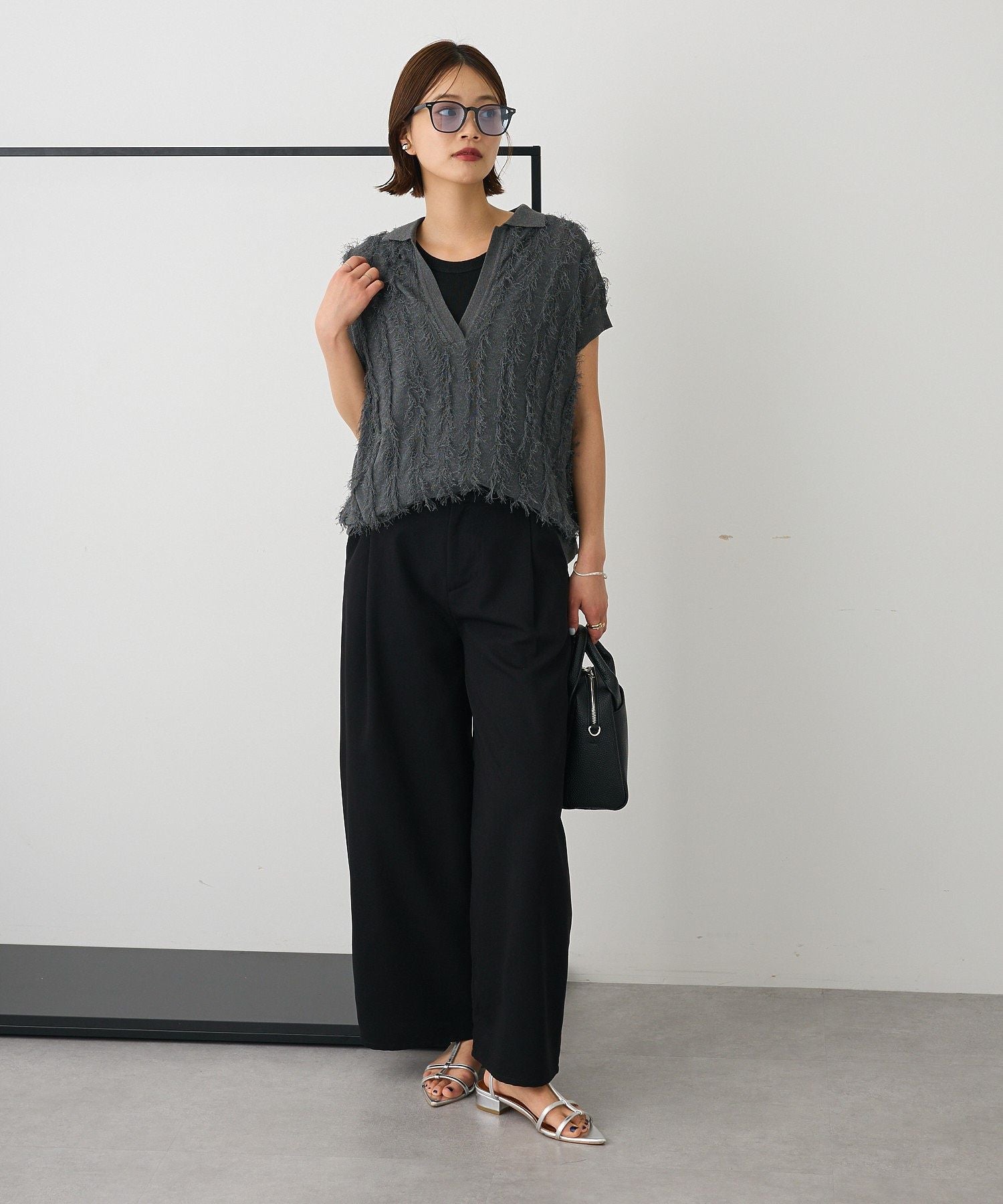 クラフトスタンダードブティック CRAFT STANDARD BOUTIQUE ワイドオーバルパンツ （アイボリー） アイボリー