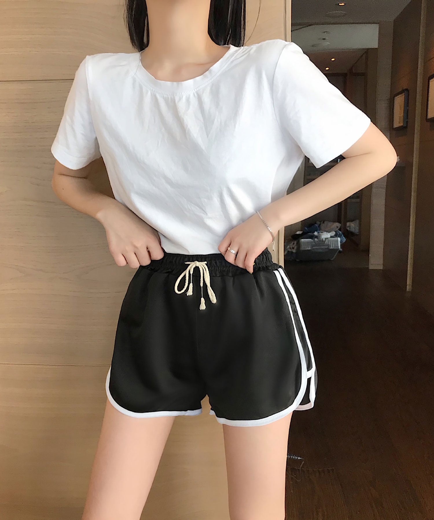 Nina et Lina Side Line Short Pants