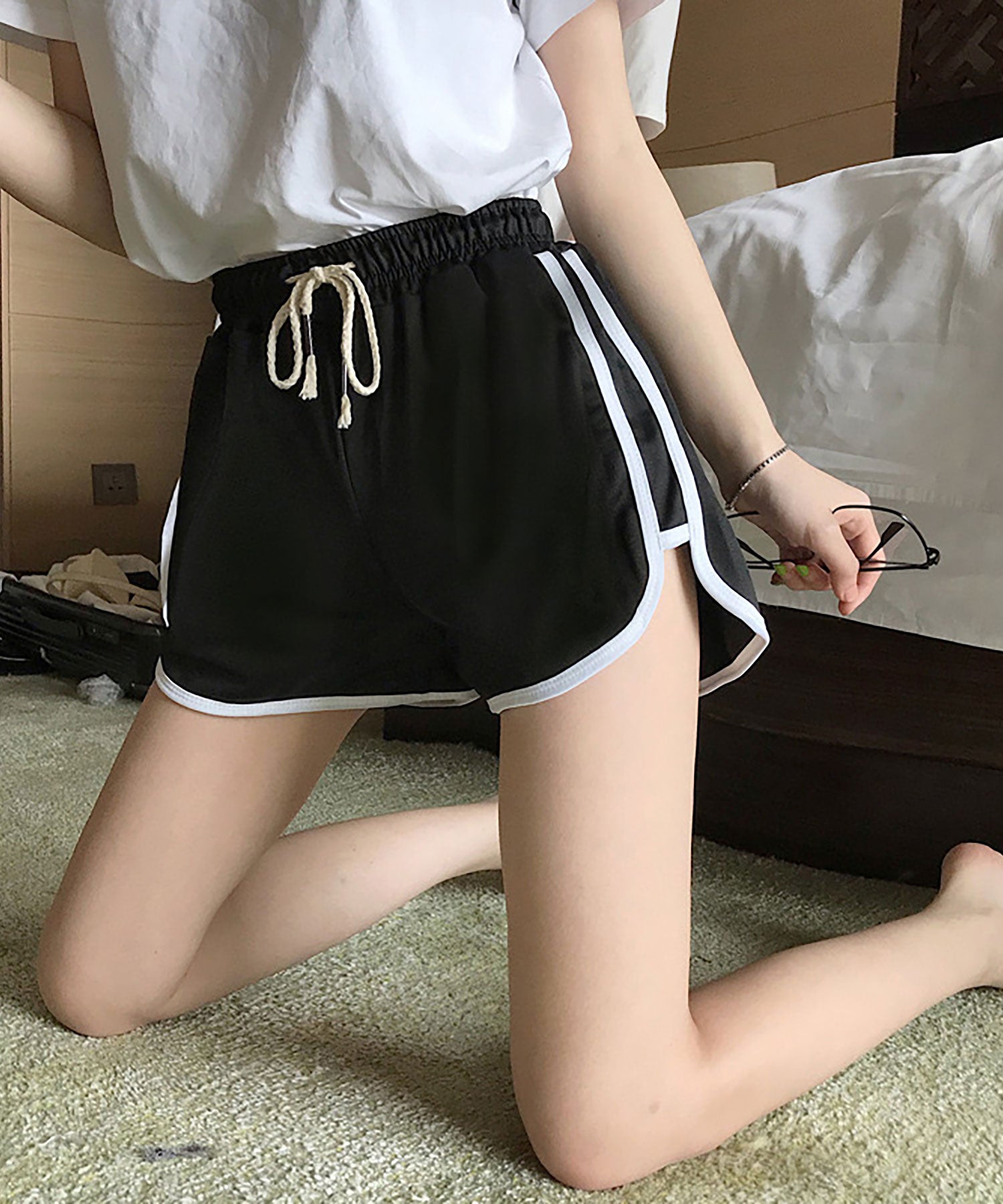 Nina et Lina Side Line Short Pants