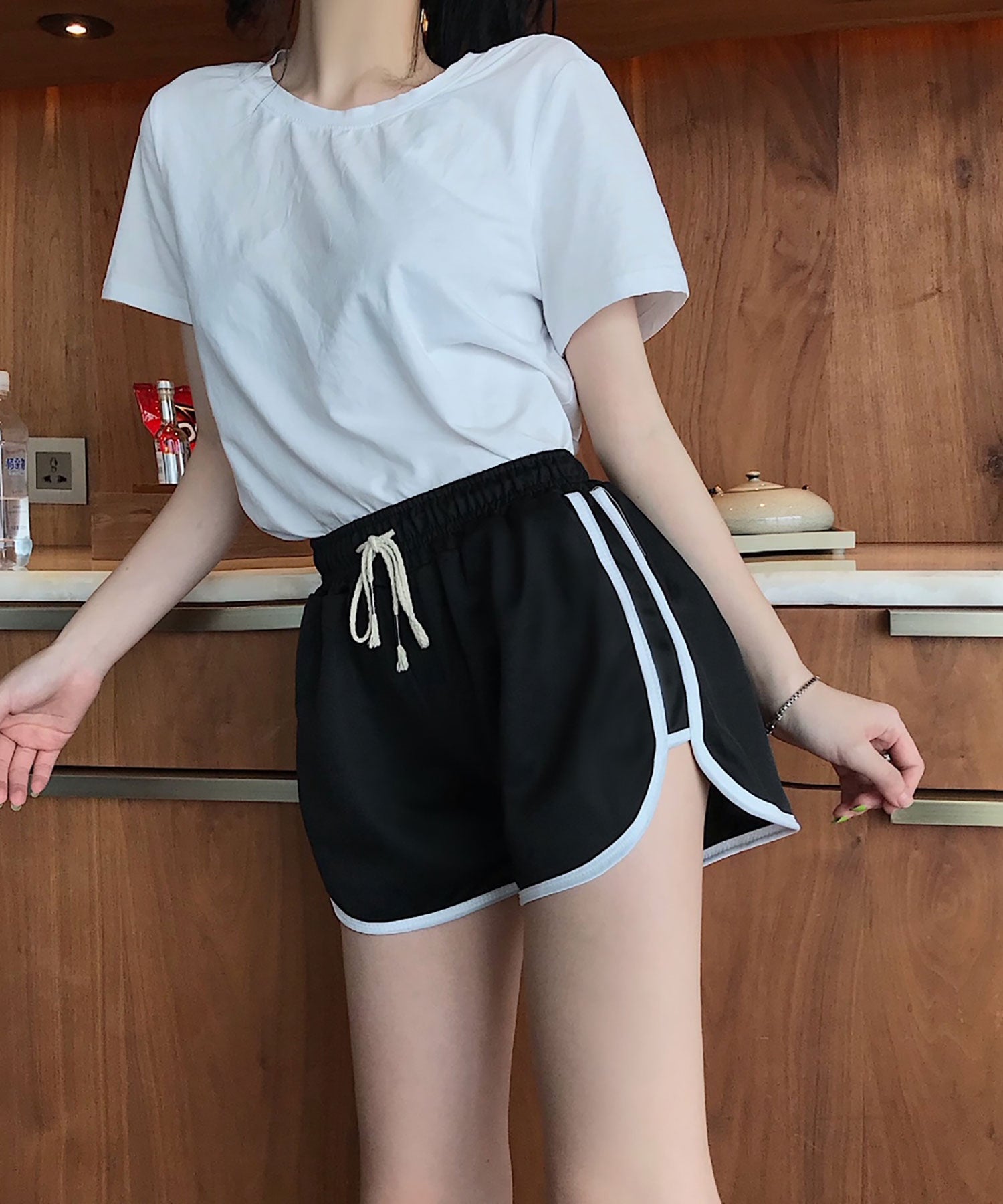 Nina et Lina Side Line Short Pants