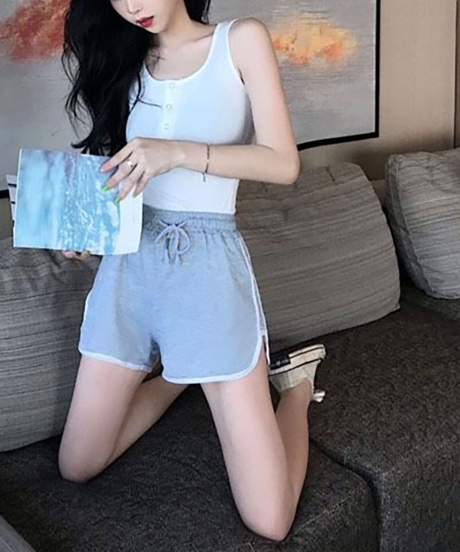 Nina et Lina Side Line Short Pants