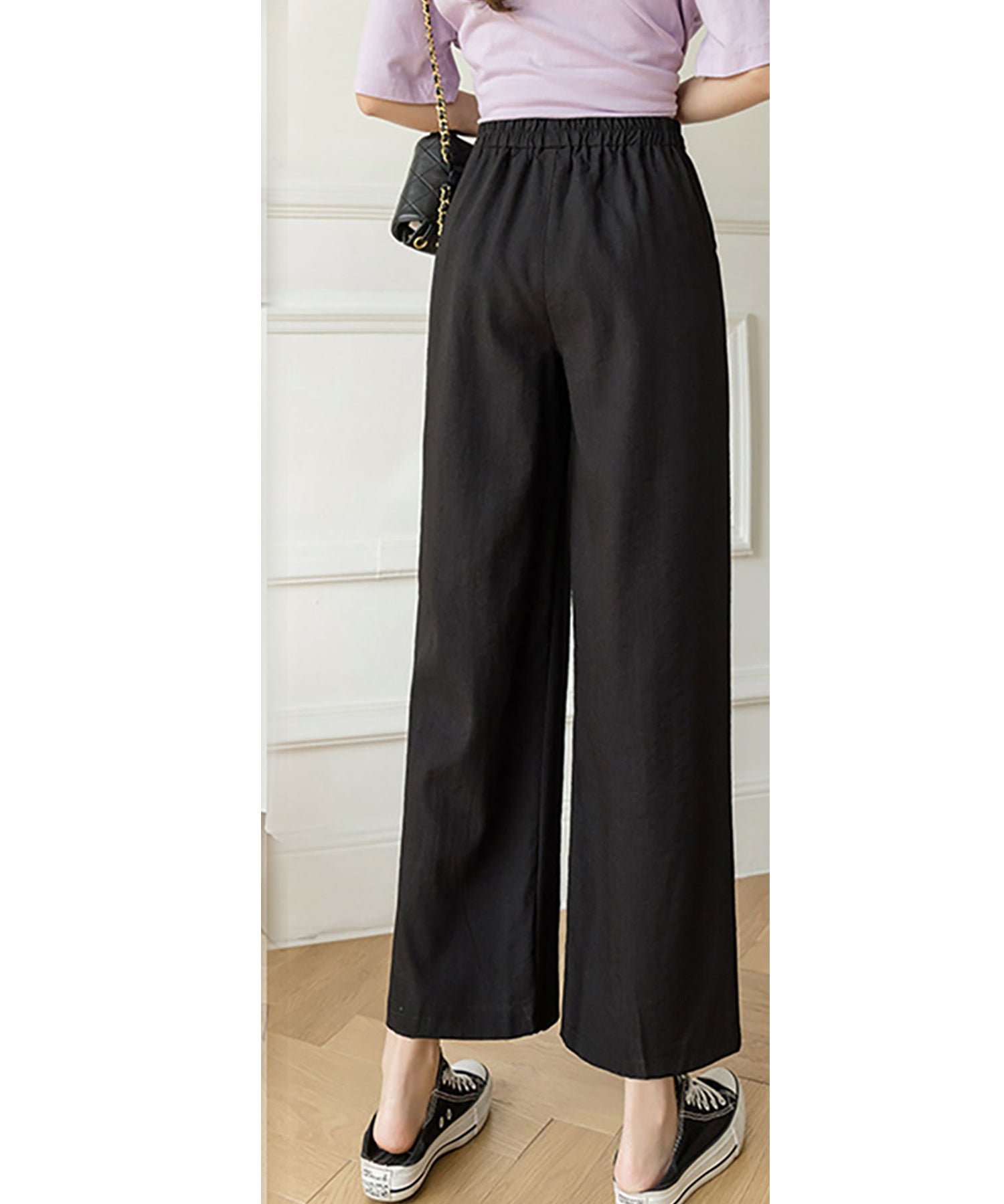 ニナエリナ Nina et Lina ワイドパンツ （ホワイト） ホワイト