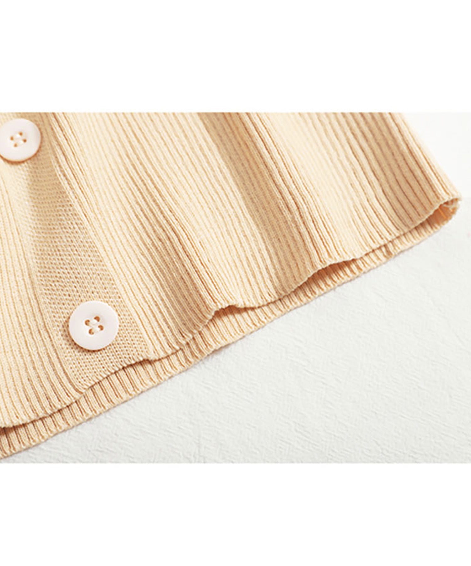 Nina et Lina Mixed Material Chiffon Summer Knit