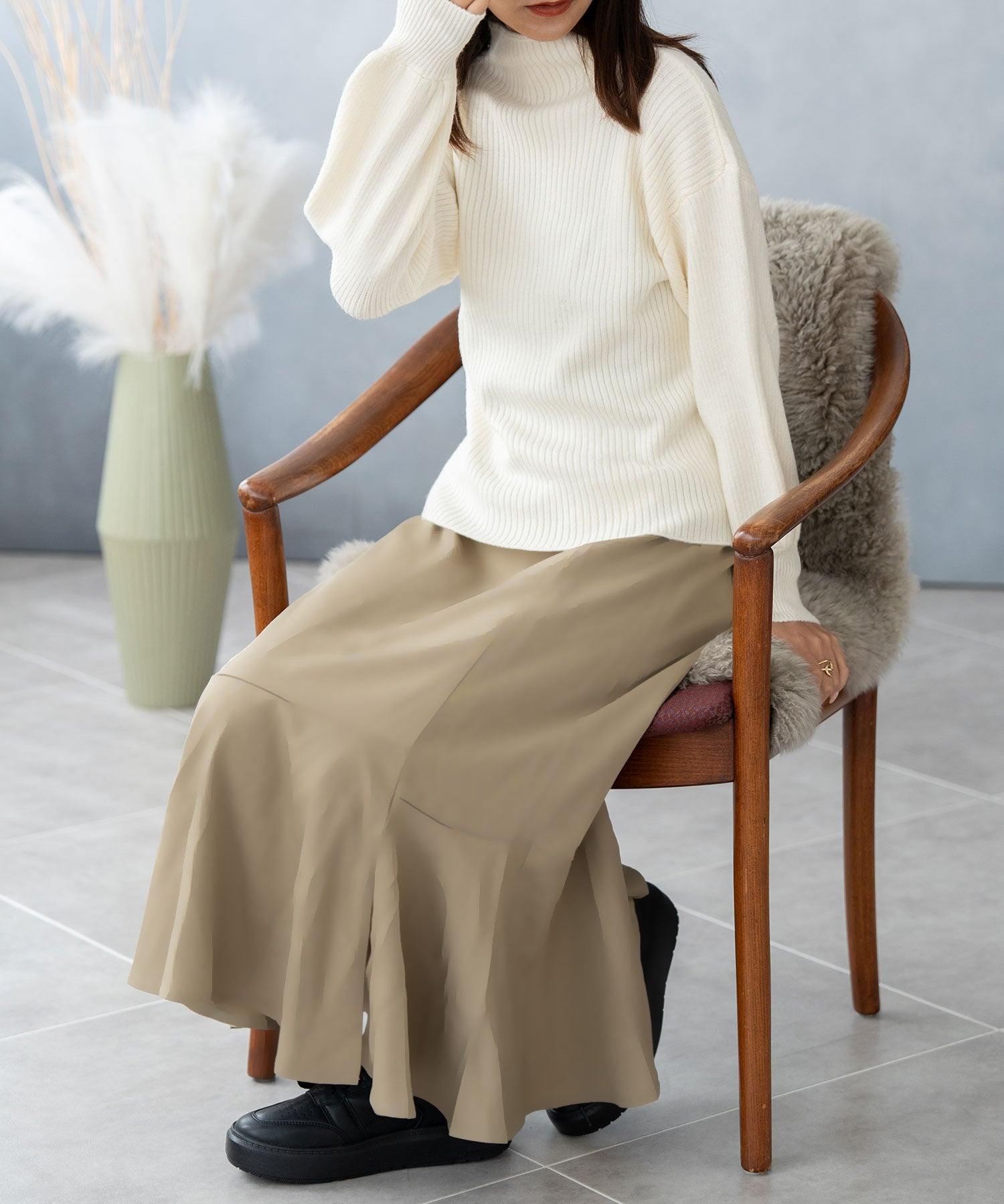 ニナエリナ Nina et Lina プチハイネックニット （ホワイト） ホワイト