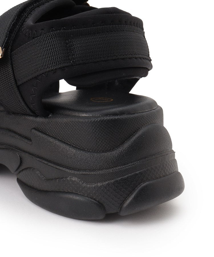 シーエス ティーアンドピー csT&P 軽量厚底ソール ゴールドベルトスポーツサンダル （アイボリー(004)） アイボリー(004)