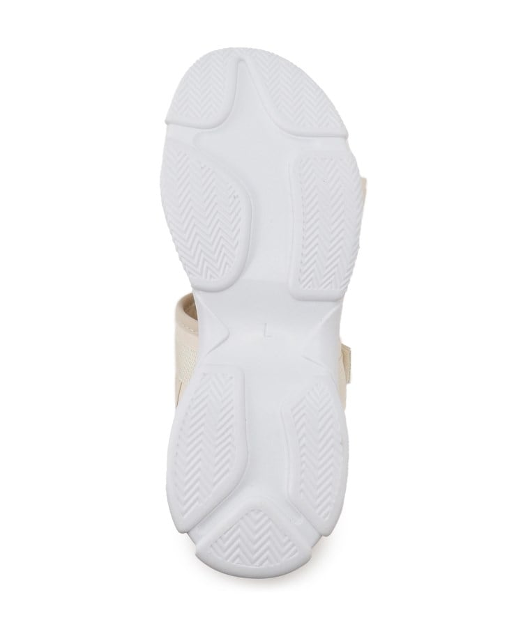 シーエス ティーアンドピー csT&P 厚底フリルスポサン （ホワイト(001)） ホワイト(001)