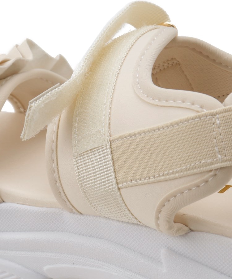 シーエス ティーアンドピー csT&P 厚底フリルスポサン （ホワイト(001)） ホワイト(001)