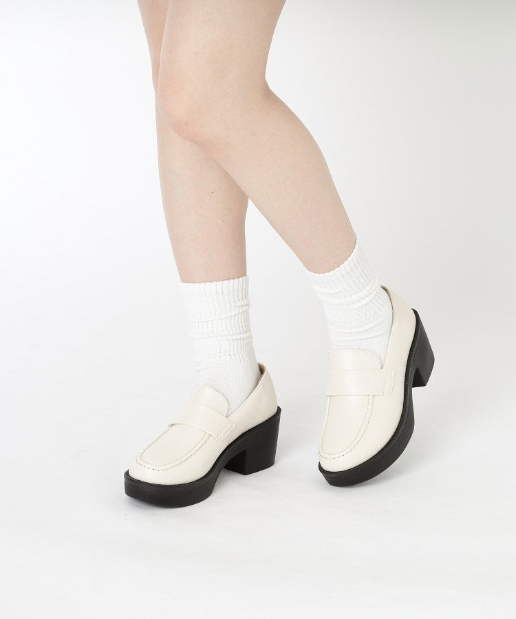 シーエス ティーアンドピー csT&P 2WAYガーリーリボンボリュームローファー （アイボリー(004)） アイボリー(004)