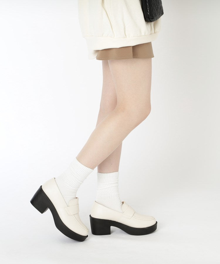 シーエス ティーアンドピー csT&P 2WAYガーリーリボンボリュームローファー （アイボリー(004)） アイボリー(004)