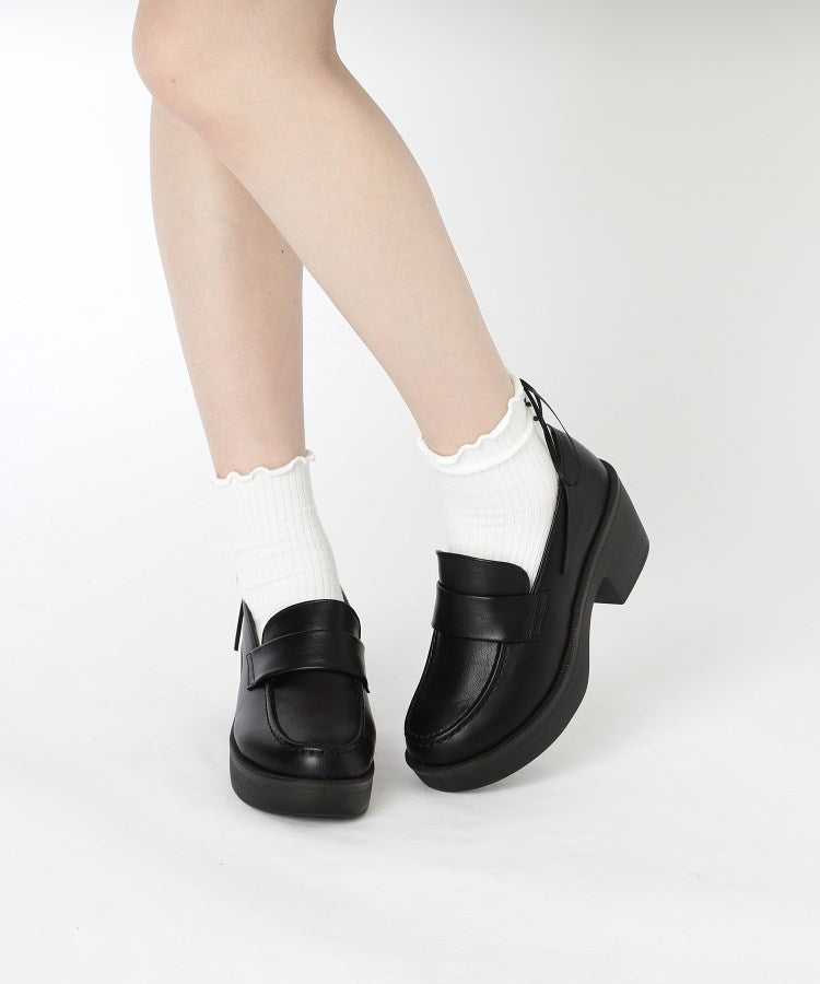 シーエス ティーアンドピー csT&P 2WAYガーリーリボンボリュームローファー （アイボリー(004)） アイボリー(004)