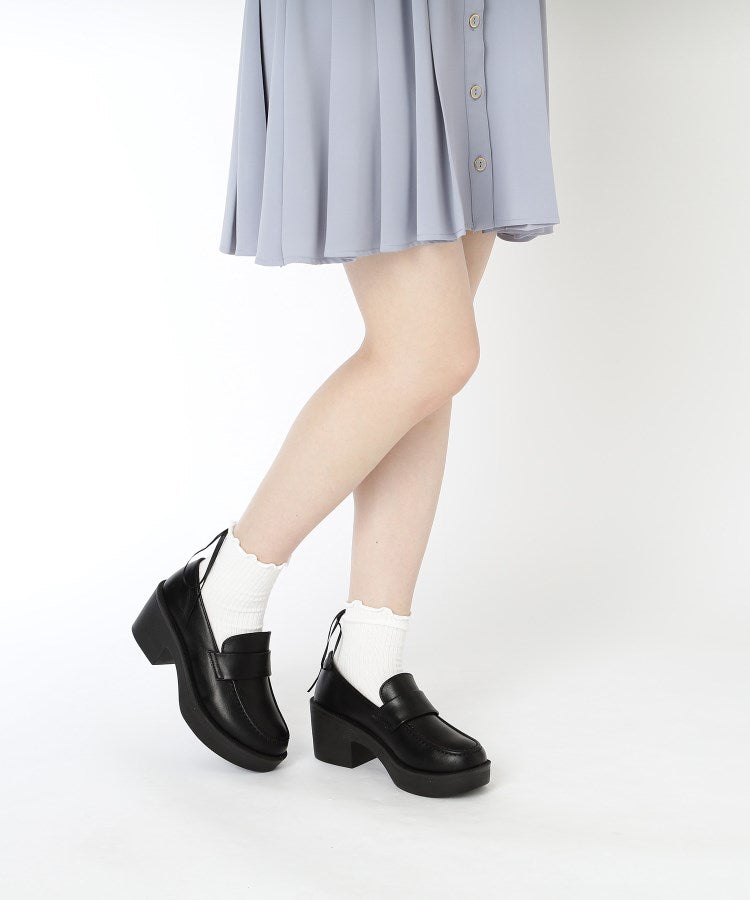 シーエス ティーアンドピー csT&P 2WAYガーリーリボンボリュームローファー （アイボリー(004)） アイボリー(004)