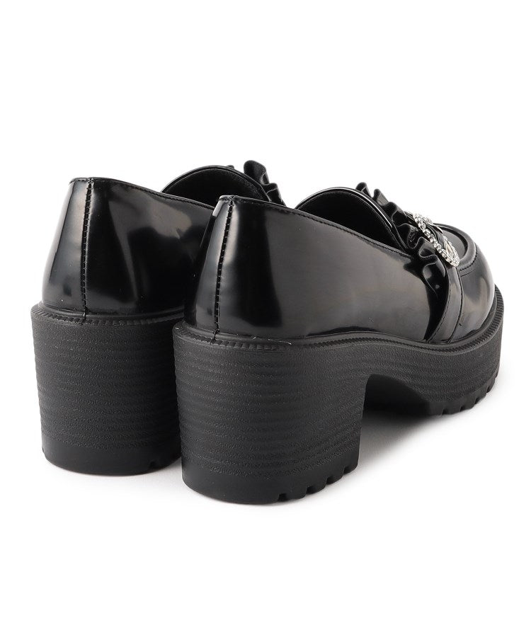 シーエス ティーアンドピー csT&P 厚底 ハート付きローファー （ブラック(219)） ブラック(219)