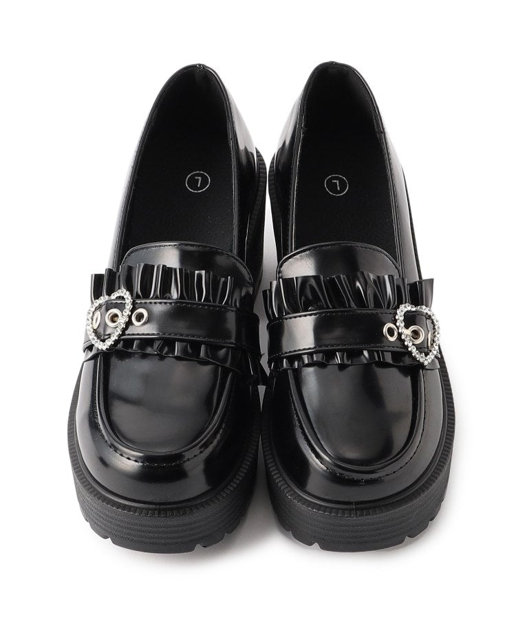 シーエス ティーアンドピー csT&P 厚底 ハート付きローファー （ブラック(219)） ブラック(219)