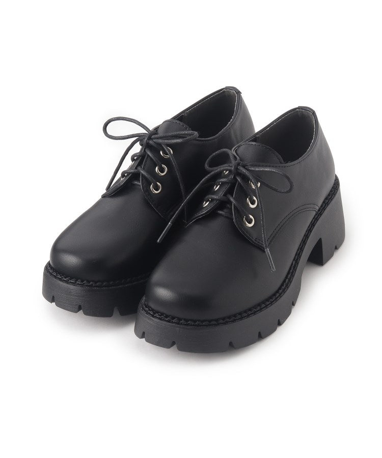 シーエス ティーアンドピー csT&P ＼抗菌・消臭／レースアップオックスフォードパンプス （ブラックスム-ス(919)） ブラックスム-ス(919)