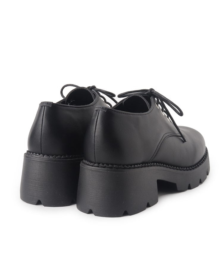 シーエス ティーアンドピー csT&P ＼抗菌・消臭／レースアップオックスフォードパンプス （ブラックスム-ス(919)） ブラックスム-ス(919)